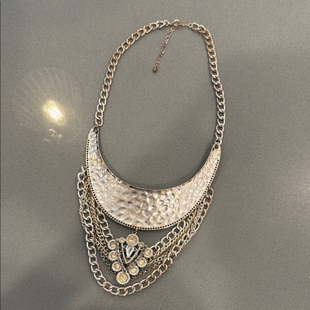 Elegant Silver Chain Necklace